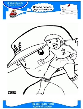 Çocuklar İçin Tsubasa Boyama Sayfaları 